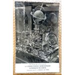 Carte postale de la c�l�bre pendule astronomique en cristal
