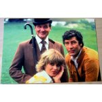 Carte postale  chapeau melon et bottes de cuir  purdey / gambit / steed