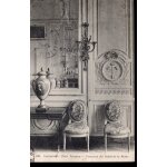 Carte postale du ch�teau de versailles (yvelines) petit trianon - panneaux du salon de la reine (r�f. ...