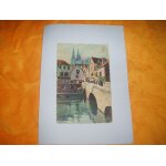 Carte postale circulee de 1932 / la douce france / chartres vieux pont et vieilles maisons / ed. d'art ... Carte postale circulee de 1932 / la douce france / chartres vieux pont et vieilles maisons / ed. d'art ...