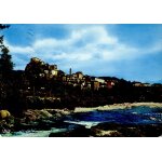 Carte postale de corte (corse) vue d'ensemble de la ville traversée par le tavignano Carte postale de corte (corse) vue d'ensemble de la ville traversée par le tavignano