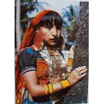 Carte postale costume jeune femme am�rique latine