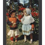 Carte postale - cpa enfants en costume bigouden / bretagne