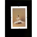 Carte postale danseuse avec violon anne 1994 encadre sous verre