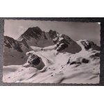 Carte postale ecrite en 1956. la haute montagne environs de pralognan la vanoise