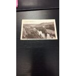 Carte postale eguzon, barrage, valle de la creuse au dessous du barrage, en l'tat sur les photos