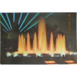 Carte postale: espagne barcelone fontaine lumineuse du parc de montjuich 1963
