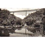 Carte postale d'evaux les bains (creuse) : pont / viaduc *