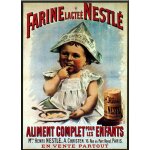 Carte postale farine lact�e nestl� aliment complet pour les enfants