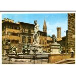 Carte postale de florence / firenze (italie) place de la signoria : fontaine ammannati Carte postale de florence / firenze (italie) place de la signoria : fontaine ammannati