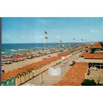Carte postale de forte dei marmi (italie) la plage Carte postale de forte dei marmi (italie) la plage