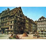 Carte postale, france, bas rhin ( 67 ), strasbourg, la place du march� aux cochons de lait