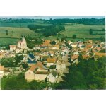 Carte postale, france, c�te d'or ( 21 ), pouilly en auxois, vue g�n�rale a�rienne