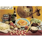 Carte postale gnocchis aux pommes de terres