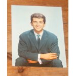 Carte postale grand format 18x23 cm d'epoque chanteur marcel amont photo sam levin