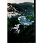 Carte postale de gr�oux les bains (alpes de haute - provence) le pont du collostre (r�f. 2462)
