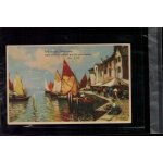 Carte postale illustration ses vagues s'meuvent mais elles ne seront pas plus fortes en l'tat sur les ...