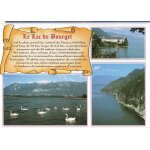 Carte postale le lac du bourget savoie