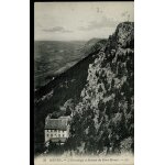Carte postale de mende (loz�re) l' hermitage et le sommet du mont - mimat (r�f. 35)