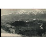 Carte postale de mont - louis (pyr�n�es orientales) la citadelle et la cha�ne des pyr�n�es