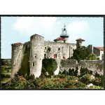 Carte postale n10, lussan, 30 gard, le chteau vu du verger