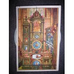 Carte postale non ecrite l'horloge astronomique de la cath�drale de strasbourg