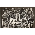 Carte postale - photo noir et blanc - entourage blanc - praha - loreta - prag loreto