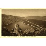 Carte postale de plainfaing (vosges) les hautes - chaumes - lac blanc et le rocher hans