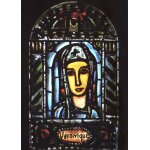 Carte postale du plateau d' assy (haute - savoie) eglise notre - dame de toute gr�ce :  v�ronique , vitrail ...