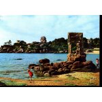 Carte postale de ploumanac'h (c�tes d'armor) l'oratoire saint - guirec et le chapeau de napol�on