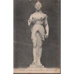 Carte postale de poitiers (vienne) - le mus�e : la minerve (marbre trouv� a poitiers)