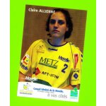 Carte postale postcard saison metz handball claire allienne france 10cm x 15cm