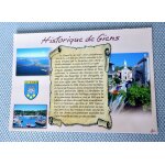 Carte postale presqu'�le de giens. historique de giens. port du niel. village. vue a�rienne. var . d�partement ...