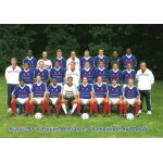 Carte postale pret - a - poster - coupe du monde 98 equipe de france