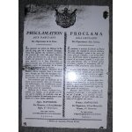 Carte postale neuve proclamation aux habitants du d�partement de la corse