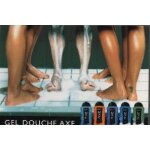 Carte postale publicitaire gel douche axe Carte postale publicitaire gel douche axe