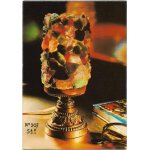 Carte postale publicit manufacture pilote de berck lampe garnie d eclats de pierres fines naturelles ...