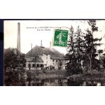 Carte postale de la rochre (haute - sane) verrerie de la rochre : vue sur l' etang
