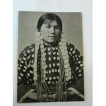 Carte postale rosy white thunder sioux indian