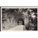 Carte postale de la route de la grande chartreuse (is�re) les tunnels (r�f. 107)