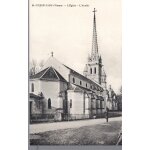 Carte postale de saint - julien l' ars (vienne) l' eglise : l' abside