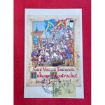 Carte postale saint vincent tournante puligny montrachet 1991. timbre maurice genevois a 2, 30 euros. ...