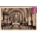 Carte postale de saxon - sion (meurthe et moselle) int�rieur de la chapelle de sion