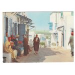 Carte postale sidi bou said , tunisie , 14. 08. 74 ( 1974 )