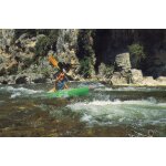 Carte postale - sports - canoe kayak - kayak dans un rapide
