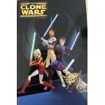 Carte postale - star wars - clone wars - perso - 10x15cm