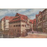 Carte postale - strasbourg - bains aux plantes 1924
