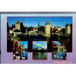 Carte postale de strasbourg (bas - rhin) 4 vues