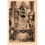Carte postale - strasbourg horloge astronomique 1930