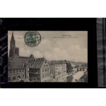 Carte postale strasbourg musee hohenlohe et partie du quai en l'tat sur les photos